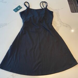 Halara Twist Back Fit & Flare Mini Dress